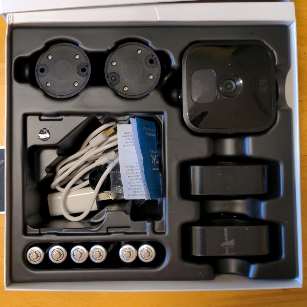 Blink security camera